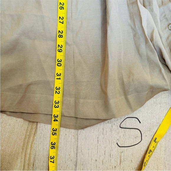 DÔEN Josette Gathered Organic Cotton-blend
Voile Mini Dress (driftwood)… - Picture 6 of 9